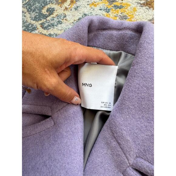 Mango Lapels Wool Coat - Picture 14 of 15